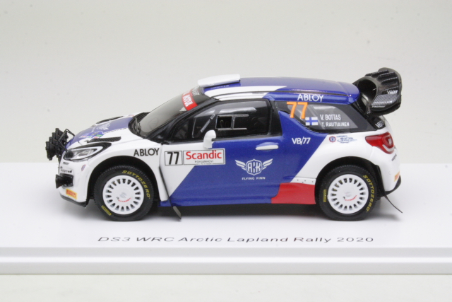 Citroen DS3 WRC, Arctic Lapland 2020, V.Bottas, no.77