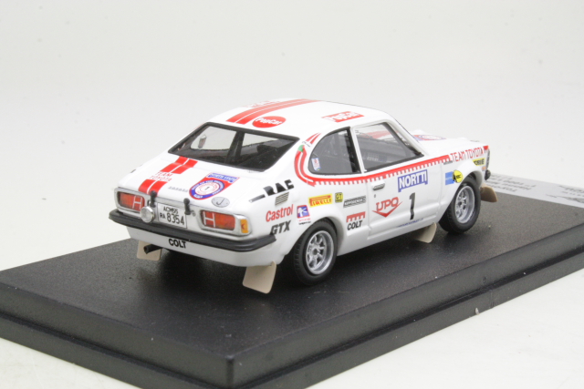 Toyota Corolla Levin, 1st. Finland 1975, H.Mikkola, no.1 - Sulje napsauttamalla kuva