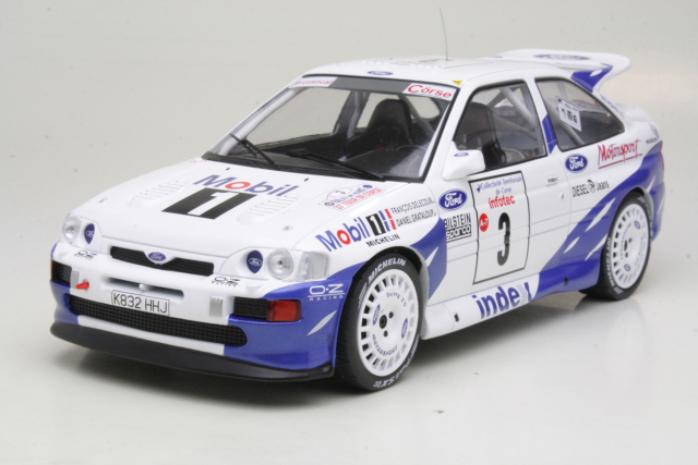 Ford Escort RS Cosworth, Tour de Corse 1993, F.Delecour, no.3