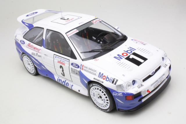 Ford Escort RS Cosworth, Tour de Corse 1993, F.Delecour, no.3