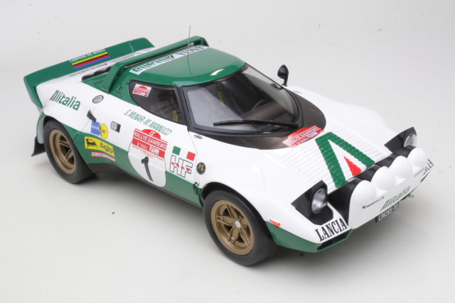 Lancia Stratos HF, San Remo 1975, S.Munari, no.1 - Sulje napsauttamalla kuva