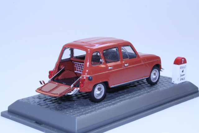 Renault R4 Super 1963, red