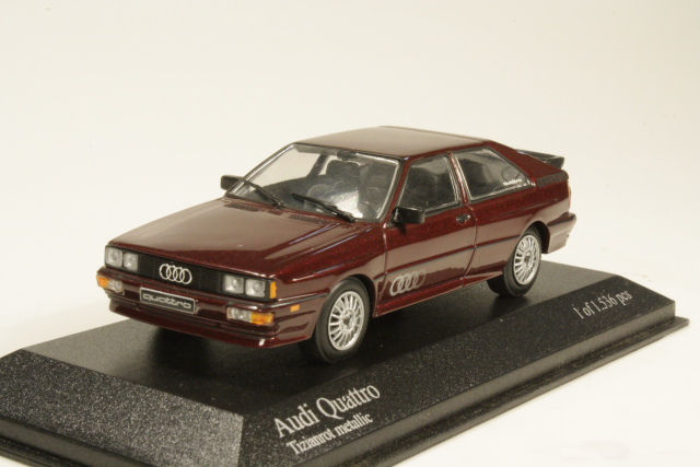 Audi Quattro 1981, red