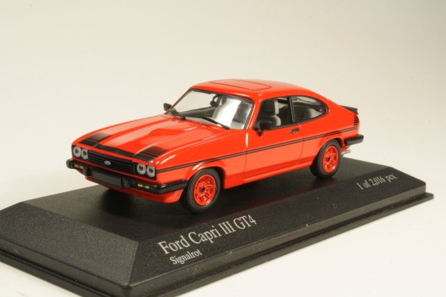Ford Capri Mk3 GT4 1982, red