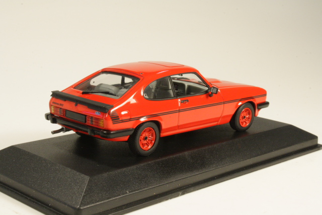 Ford Capri Mk3 GT4 1982, punainen - Sulje napsauttamalla kuva