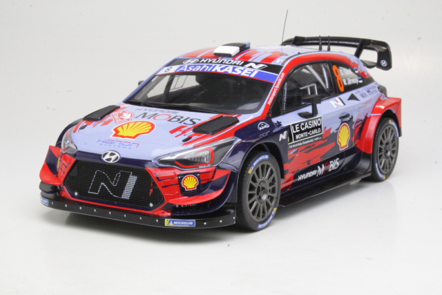 Hyundai i20 Coupe WRC, Monte Carlo 2020, O.Tänak, no.8