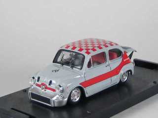 Fiat Abarth 1000 Berlina Ufficiale Gr.5 1968, punainen