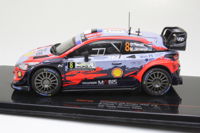 Hyundai i20 Coupe WRC, Monza 2020, O.Tanak, no.8 - Sulje napsauttamalla kuva