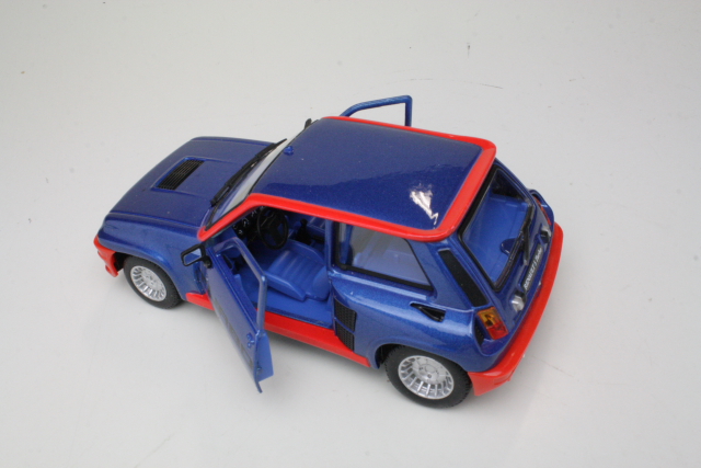 Renault 5 Turbo 1982, sininen/punainen