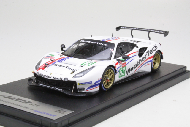 Ferrari 488 GTE, 24h Le Mans 2020, MacNeil/Segal/Vilander, no.63