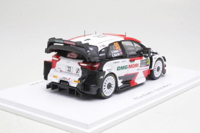 Toyota Yaris WRC, 2nd Monte Carlo 2021, E.Evans, no.33 - Sulje napsauttamalla kuva