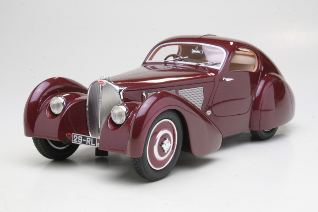 Bugatti Type 51 Dubos Coupe 1931, dark red