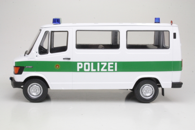 Mercedes 208D Minibus 1988 "Hamburg Polizei" - Click Image to Close