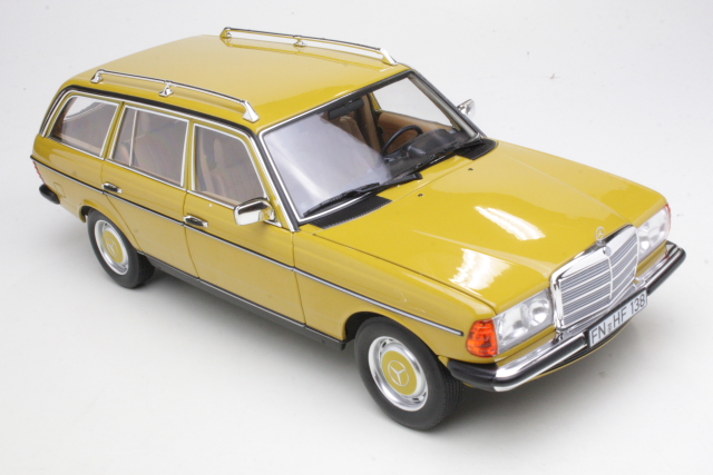 Mercedes 200T (w123) 1982, yellow - Click Image to Close