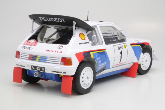 Peugeot 205 T16, Monte Carlo 1986, T.Salonen, no.1