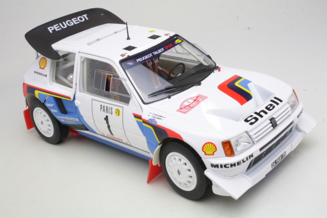 Peugeot 205 T16, Monte Carlo 1986, T.Salonen, no.1 - Sulje napsauttamalla kuva