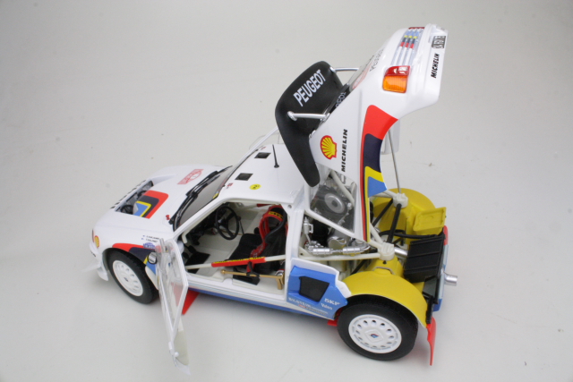 Peugeot 205 T16, Monte Carlo 1986, T.Salonen, no.1