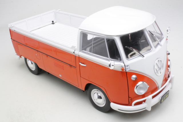 VW T1 Pick-Up 1950, orange/white - Click Image to Close