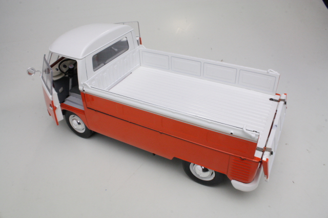 VW T1 Pick-Up 1950, oranssi/valkoinen - Sulje napsauttamalla kuva