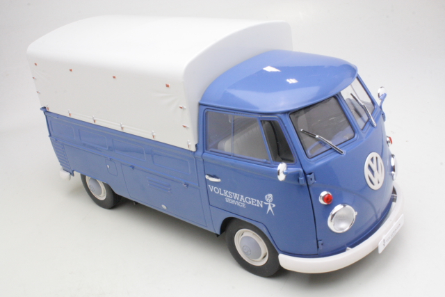VW T1 Pick-Up 1950, sininen "Volkswagen Service"