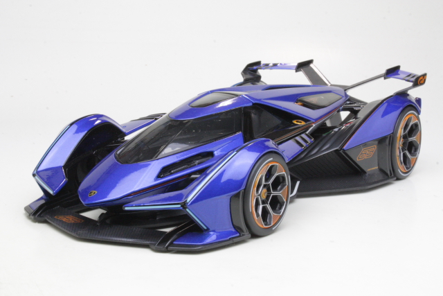 Lamborghini V12 Vision Gran Turismo 2021, blue