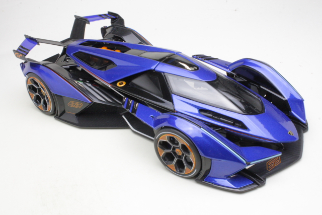 Lamborghini V12 Vision Gran Turismo 2021, blue - Click Image to Close