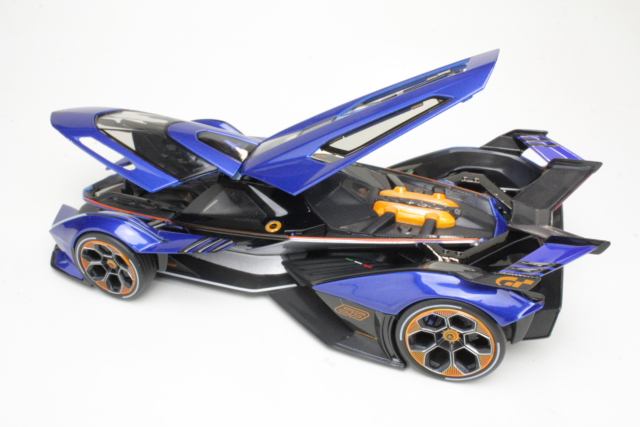 Lamborghini V12 Vision Gran Turismo 2021, blue