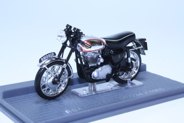 BSA Gold Star DBD34 1960, silver