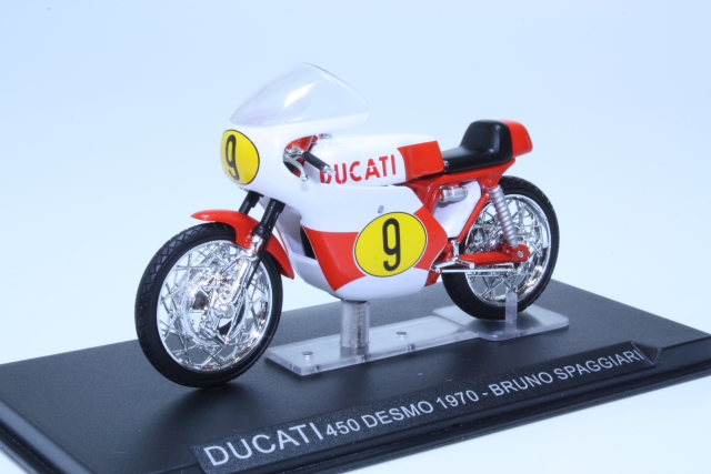 Ducati 450 Desmo 1970, B.Spaggiari, No.9