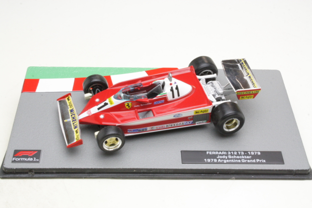 Ferrari 312 T3, 1st. Argentine GP 1979, J.Scheckter, no.11 - Sulje napsauttamalla kuva