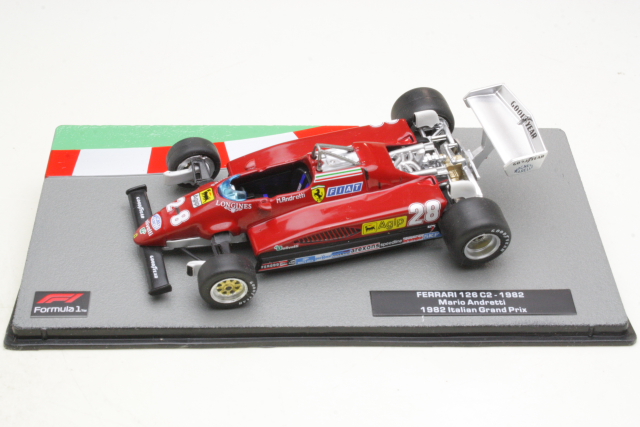 Ferrari 126 C2, Italy GP 1982, M.Andretti, no.28