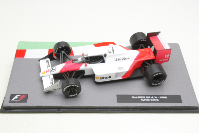 McLaren Honda MP4/4, F1 1988, A.Senna, no.12 - Sulje napsauttamalla kuva