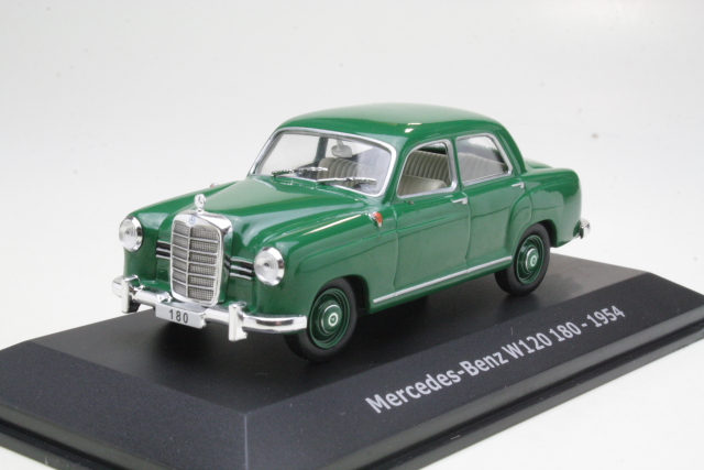 Mercedes 180 (w120) 1954, vihreä - Sulje napsauttamalla kuva