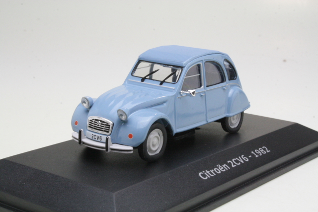 Citroen 2CV 6 1982, light blue