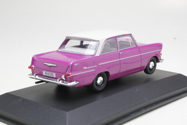 Opel Rekord P2 1961, lilla/beige