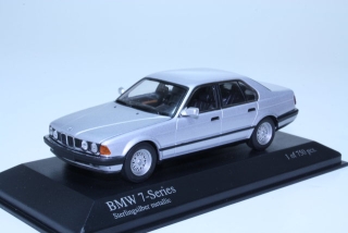 BMW 7-series (e32) 1986, silver metallic