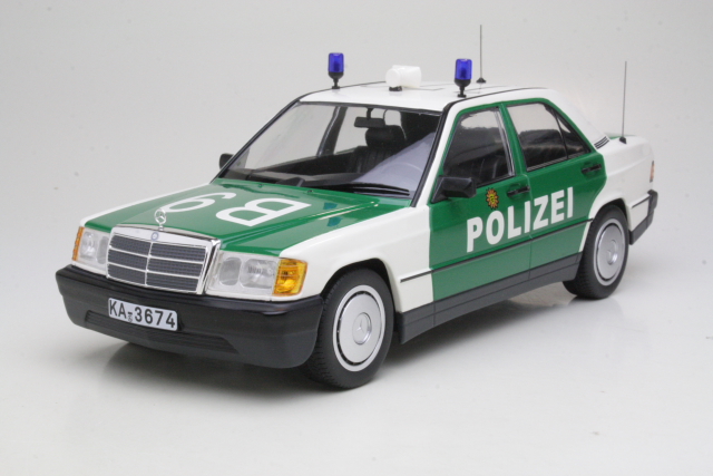 Mercedes 190E (w201) 1982 "Polizei" - Sulje napsauttamalla kuva
