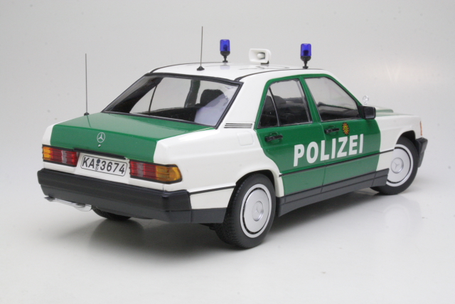 Mercedes 190E (w201) 1982 "Polizei" - Click Image to Close