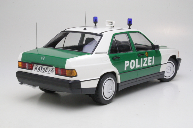 Mercedes 190E (w201) 1982 "Polizei" - Sulje napsauttamalla kuva