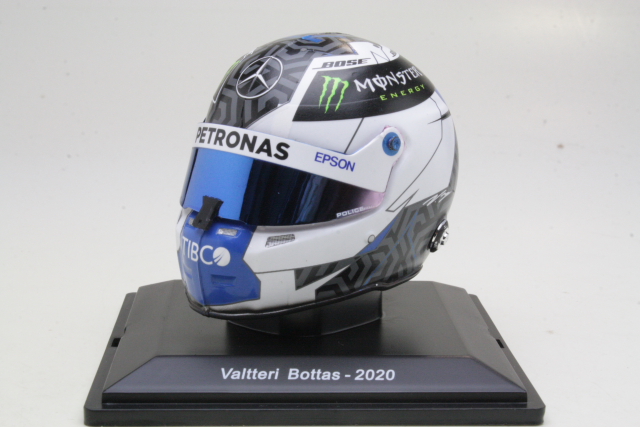 Kypärä - Valtteri Bottas, Mercedes-AMG 2020 1:5 - Sulje napsauttamalla kuva