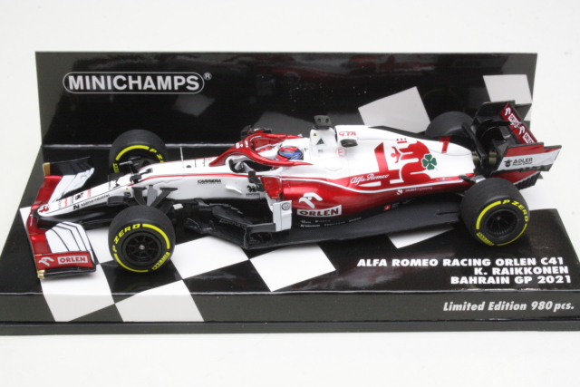 Alfa Romeo C41, Bahrain GP 2021, K.Räikkönen, no.7