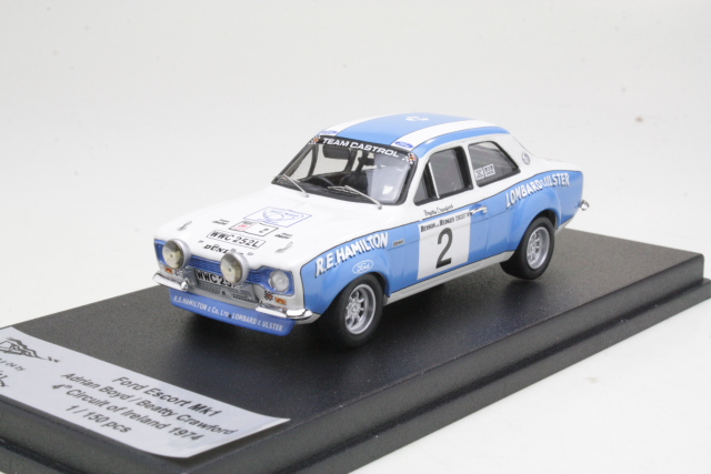 Ford Escort Mk1, 4th. Circuit of Ireland 1974, A.Boyd, no.2