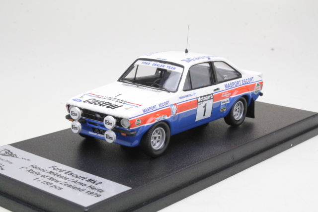 Ford Escort Mk2, 1st. New Zealand 1979, H.Mikkola, no.1 - Sulje napsauttamalla kuva