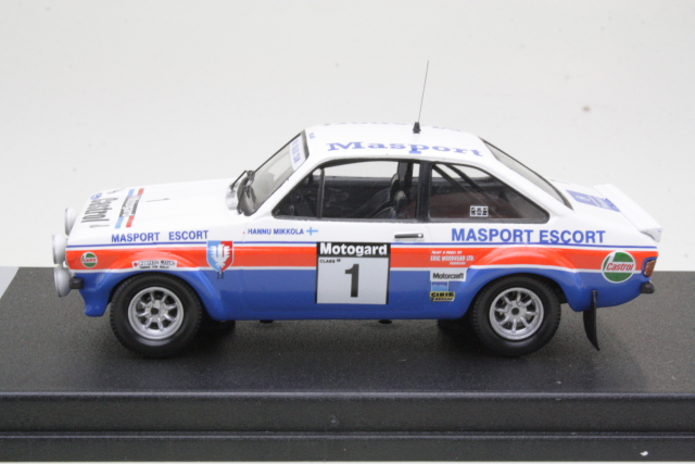 Ford Escort Mk2, 1st. New Zealand 1979, H.Mikkola, no.1 - Sulje napsauttamalla kuva