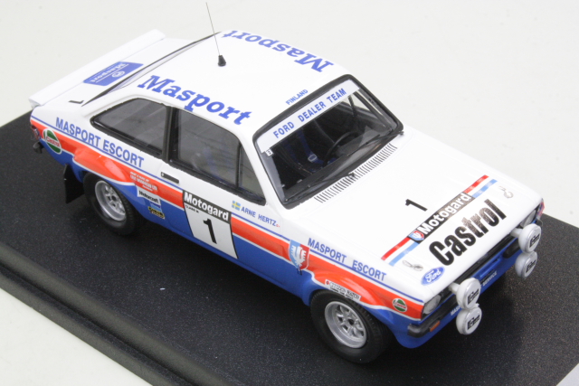 Ford Escort Mk2, 1st. New Zealand 1979, H.Mikkola, no.1 - Sulje napsauttamalla kuva