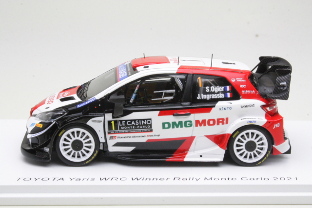 Toyota Yaris WRC, 1st. Monte Carlo 2021, S.Ogier, no.1 - Sulje napsauttamalla kuva