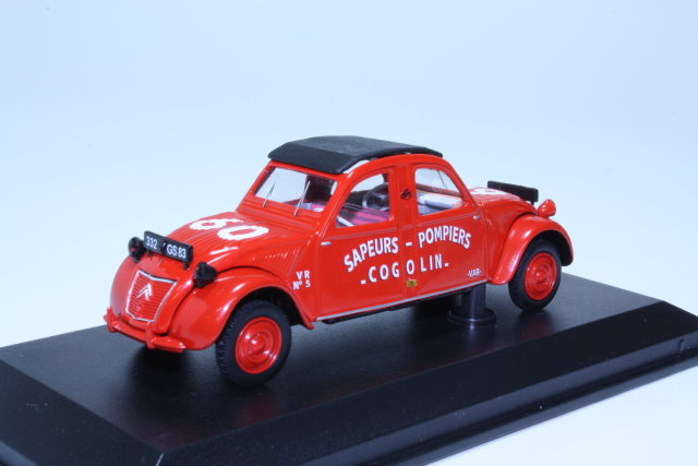 Citroen 2CV Cogolin 1961, punainen