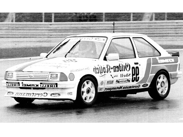Ford Escort Mk3 RS1600i, ETCC 1985, A.Meeuvissen, no.99
