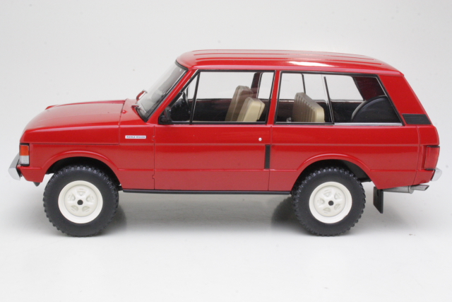 Range Rover 1970, punainen - Sulje napsauttamalla kuva