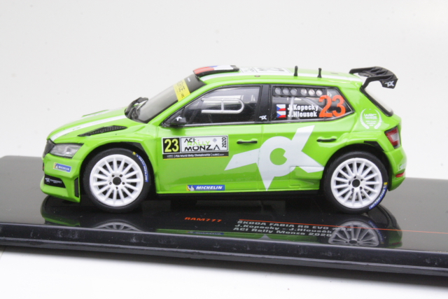 Skoda Fabia R5 Evo, Monza 2020, J.Kopecky, no.23 - Sulje napsauttamalla kuva